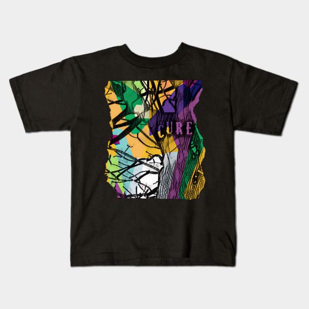 The cure - Wpap vintage Kids T-Shirt by Hi.Nawi